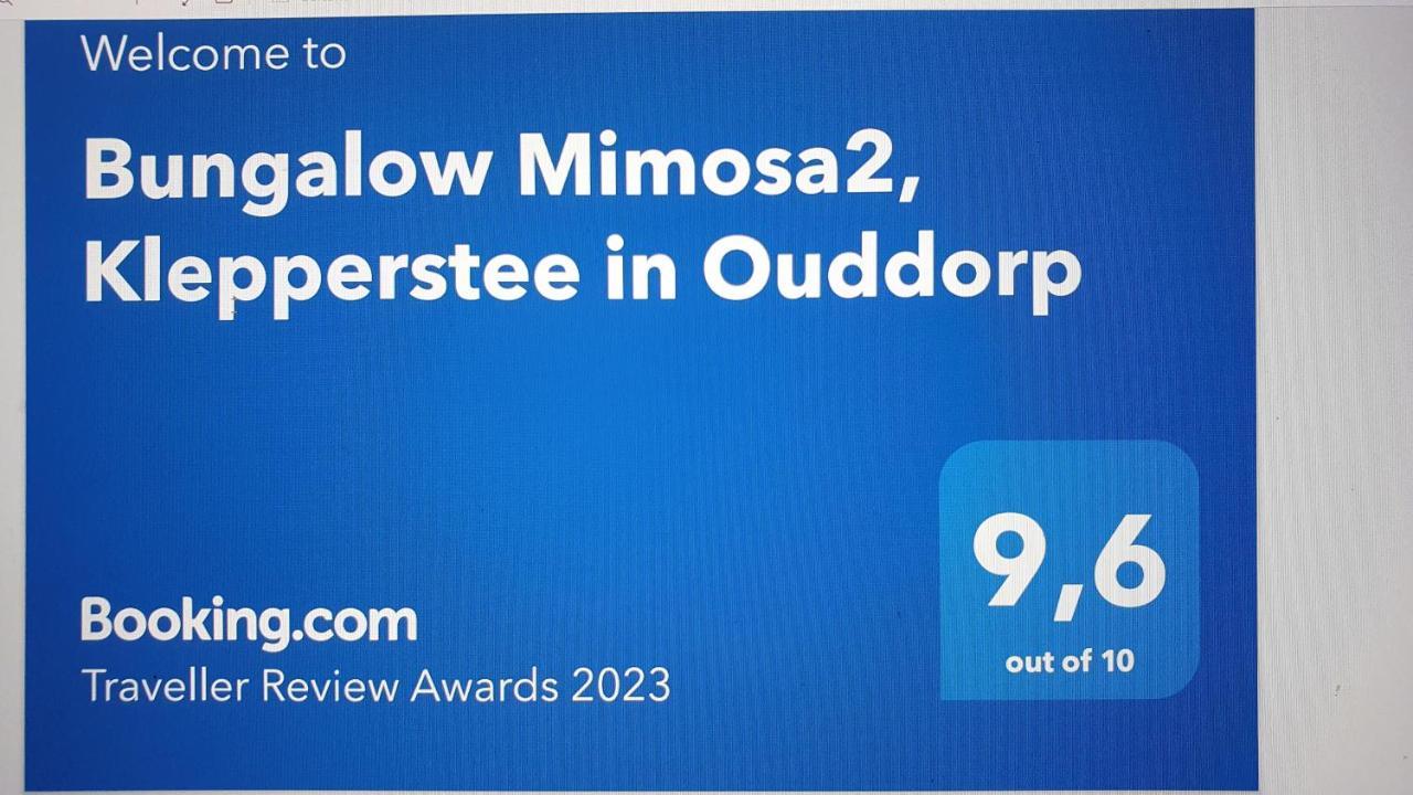 Bungalow Mimosa2, Klepperstee In Ouddorp Buitenkant foto